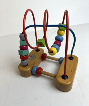 Garanimals Wooden Maze Toy For Infants Toddlers Builds Motor Skills Coordination
